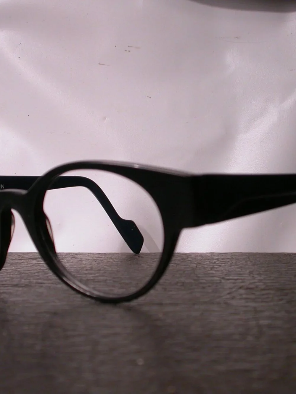 Authentic Anne et Valentin Vanda Blue and Black Eyeglasses Made in France